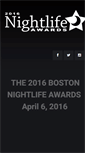 Mobile Screenshot of nightlifeawards.com